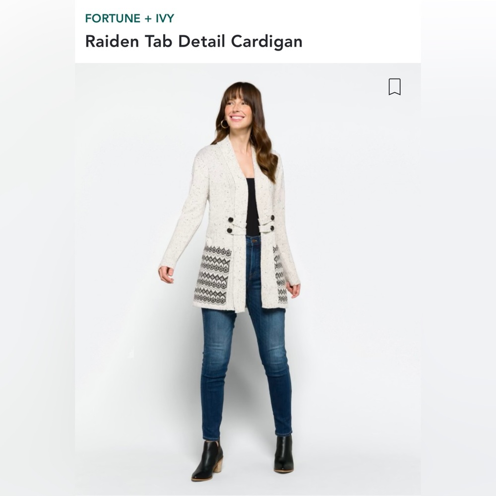 Cozy cardigan!
